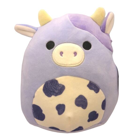 Squishmallow 7" Bubba Cow Farm Squad Squishy Soft Plush Toy Stuffed Animal NEW - Picture 1 of 8